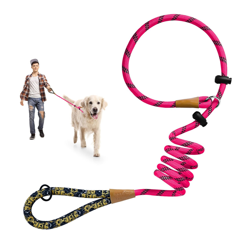 Lynxking Slip Lead diseñado para perros de distintos tamaños