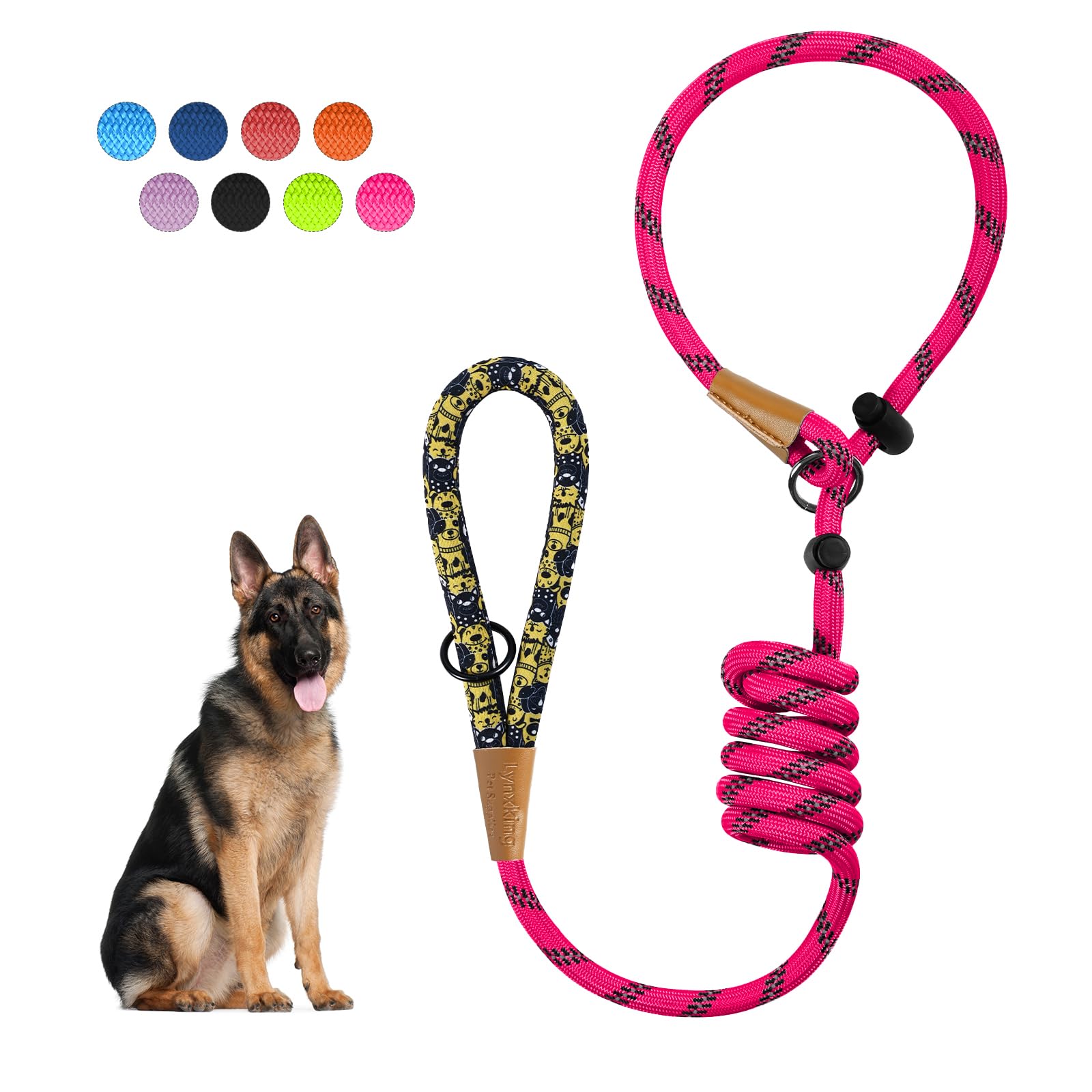 Lynxking Slip Lead perfecto para caminatas al aire libre