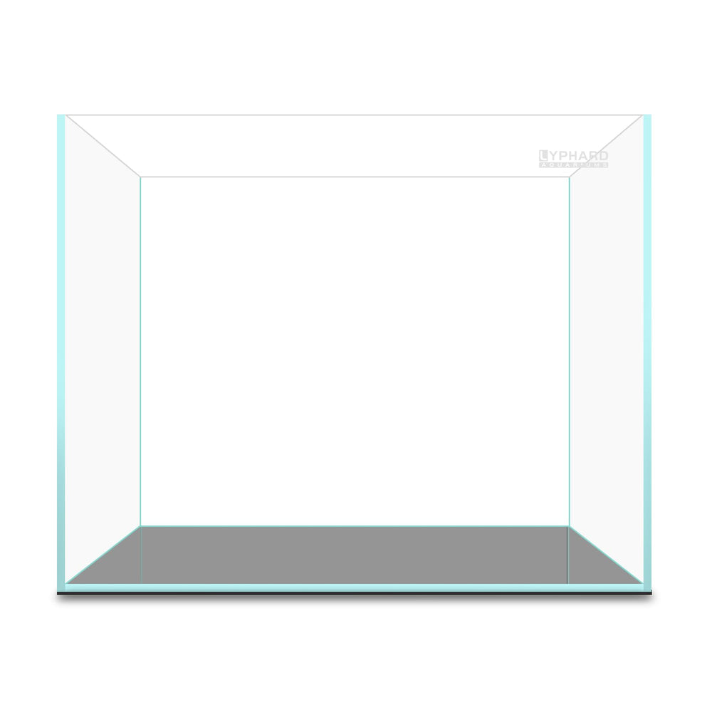 Acuario LYPHARD AQUARIUMS sin bordes para una vista continua.