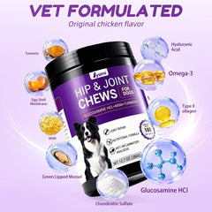 Masticables Lysimi para articulaciones caninas, sabor pollo