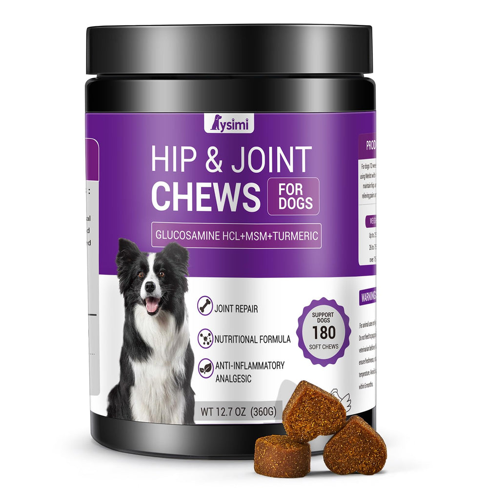 Empaque de Lysimi, suplemento para articulaciones de perros, fácil de usar