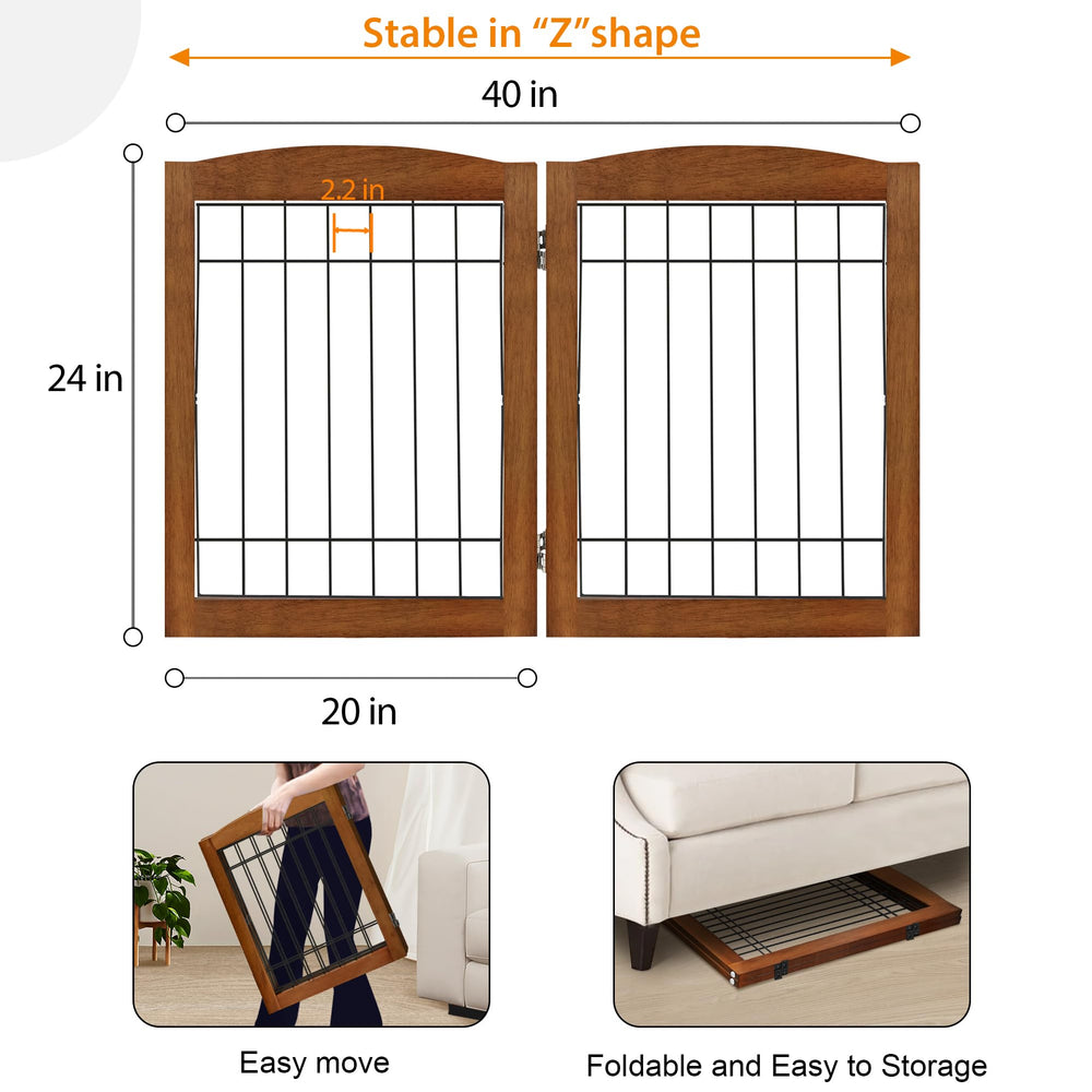 Versatilidad para mascotas y habitaciones ideal para escaleras, pasillos y puertas.