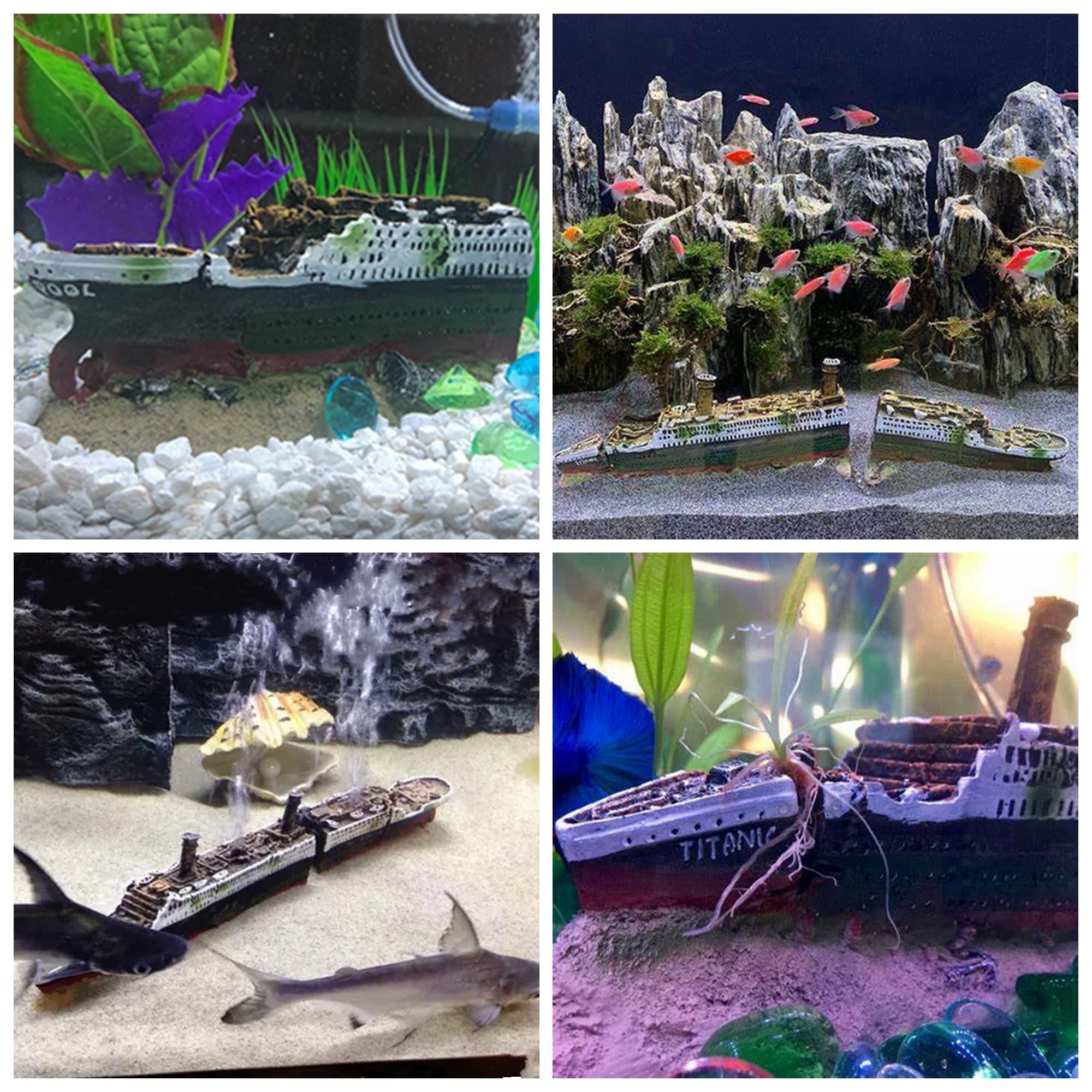 M2cbridge refugio para peces en acuario, microhábitat seguro para bettas y guppies.