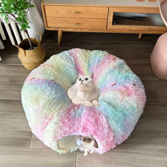 Mabaytir cojín desmontable lavable para tunel de gatos
