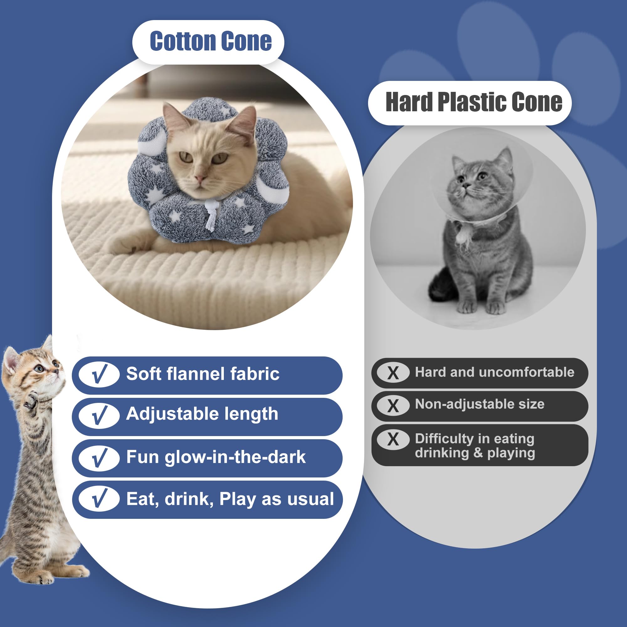 Cono MABOZOO con ajuste de cuerda para adaptarse al cuello.