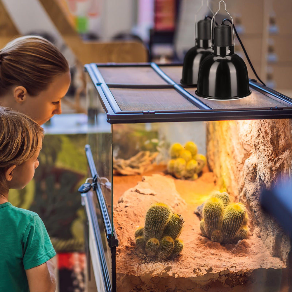 Macarrie lampara para terrario de reptiles con calentamiento estable