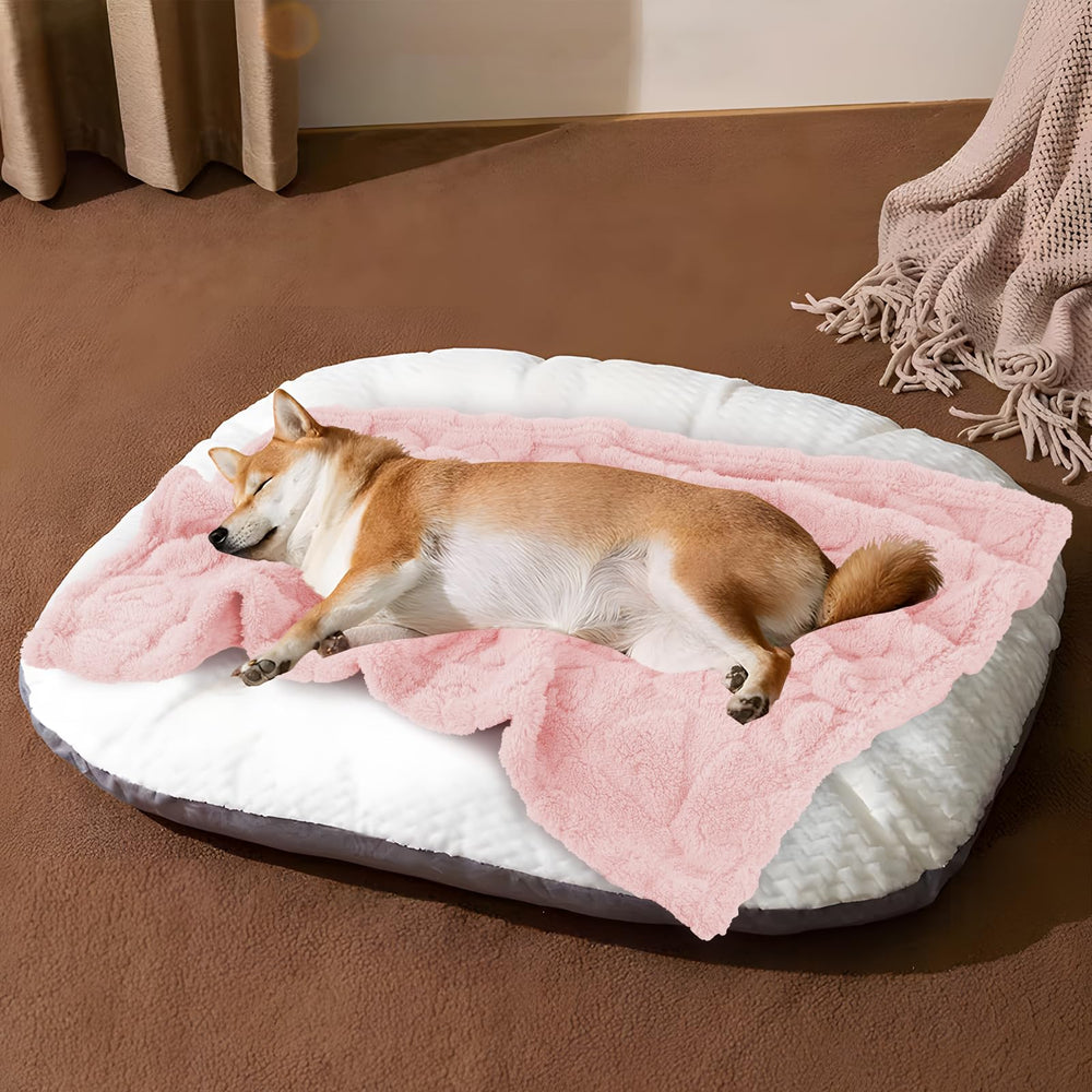 MACEVIA manta suave para cama de mascotas, noches más confortables.