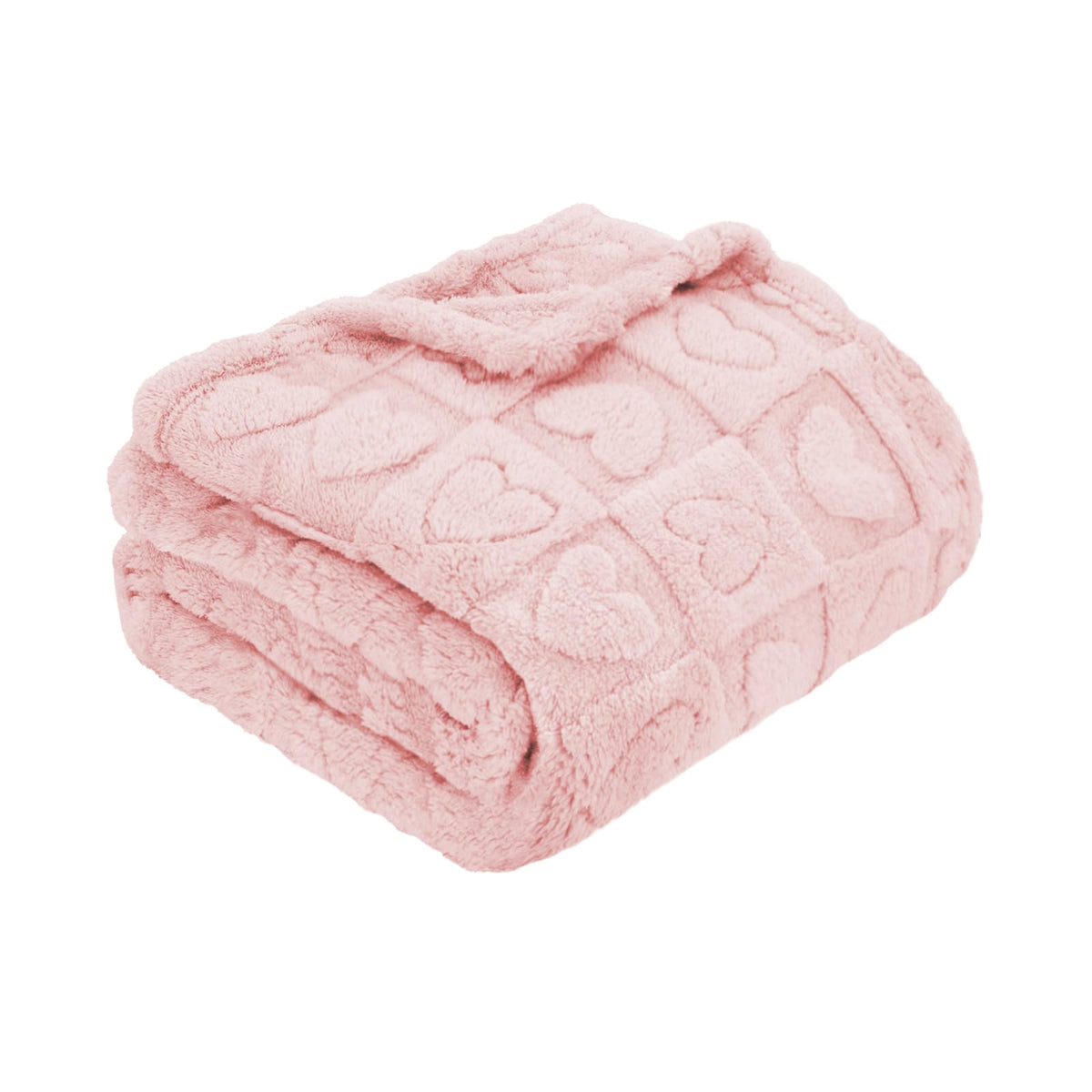 MACEVIA manta peluche para perros 40x60 rosa claro, confort suave para siestas.
