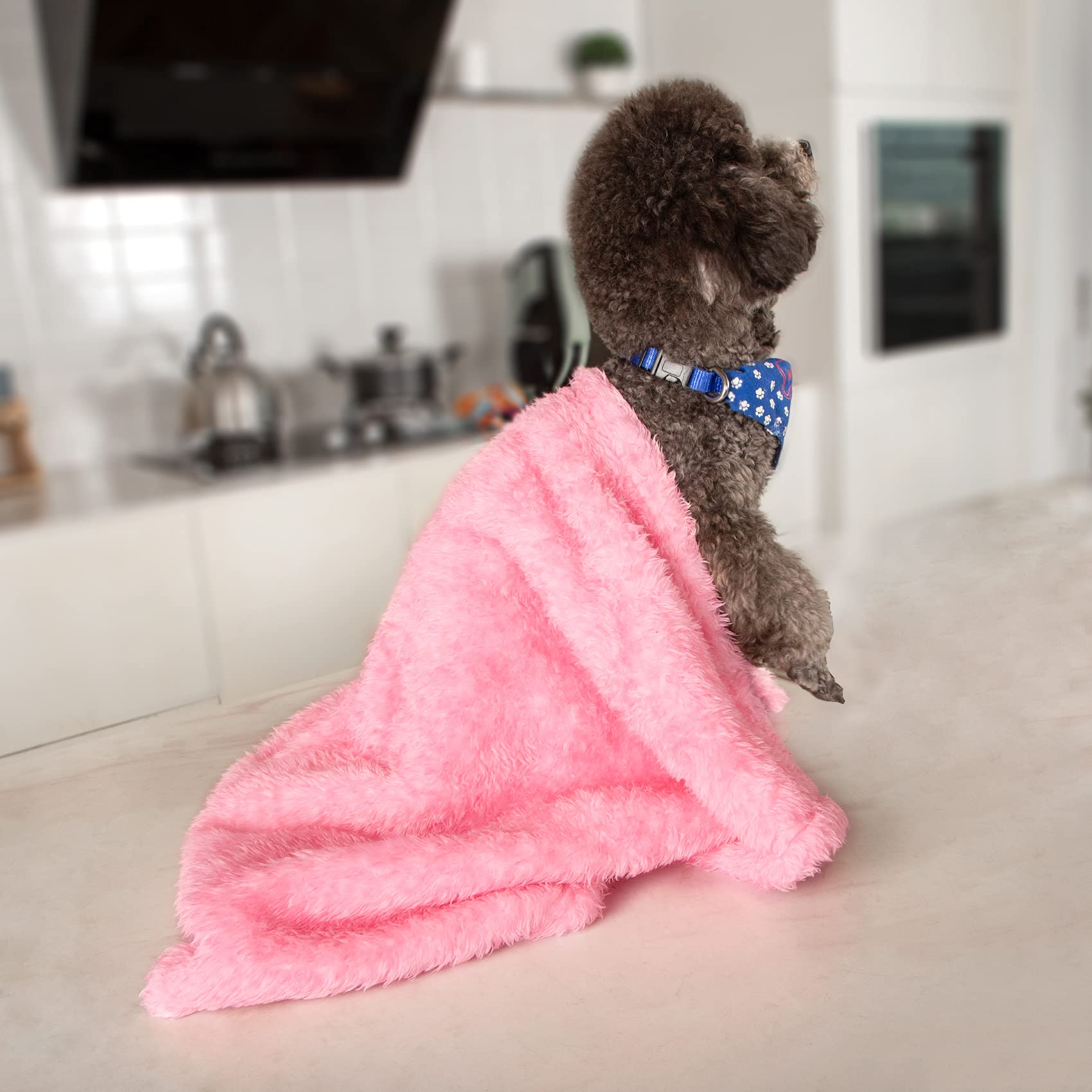MACEVIA manta viaje rosa, ideal para viajes con mascotas
