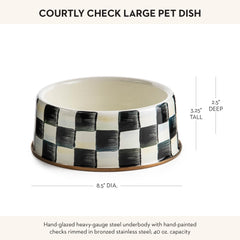 Diseño icónico Courtly Check que realza la estética de tu hogar.