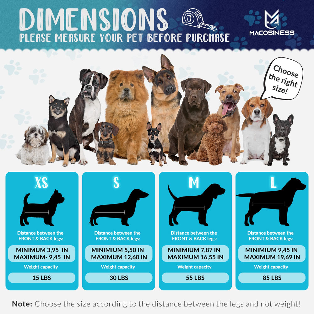 MaCosiness corta uñas para perros con lima incluida para un acabado suave