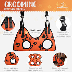 MAcosiness peine para manchas de lágrimas y pulgas; cuidado facial delicado para mascotas.