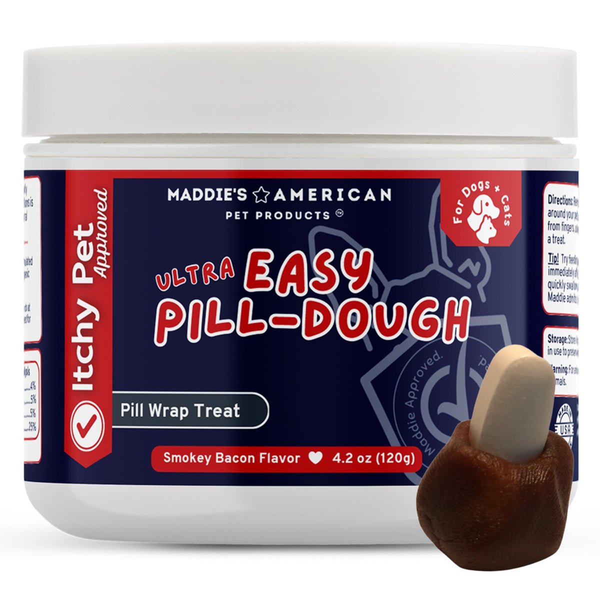 Maddie's Easy Pill Wrap: envoltura de pastilla-perro-gato, fácil de usar.