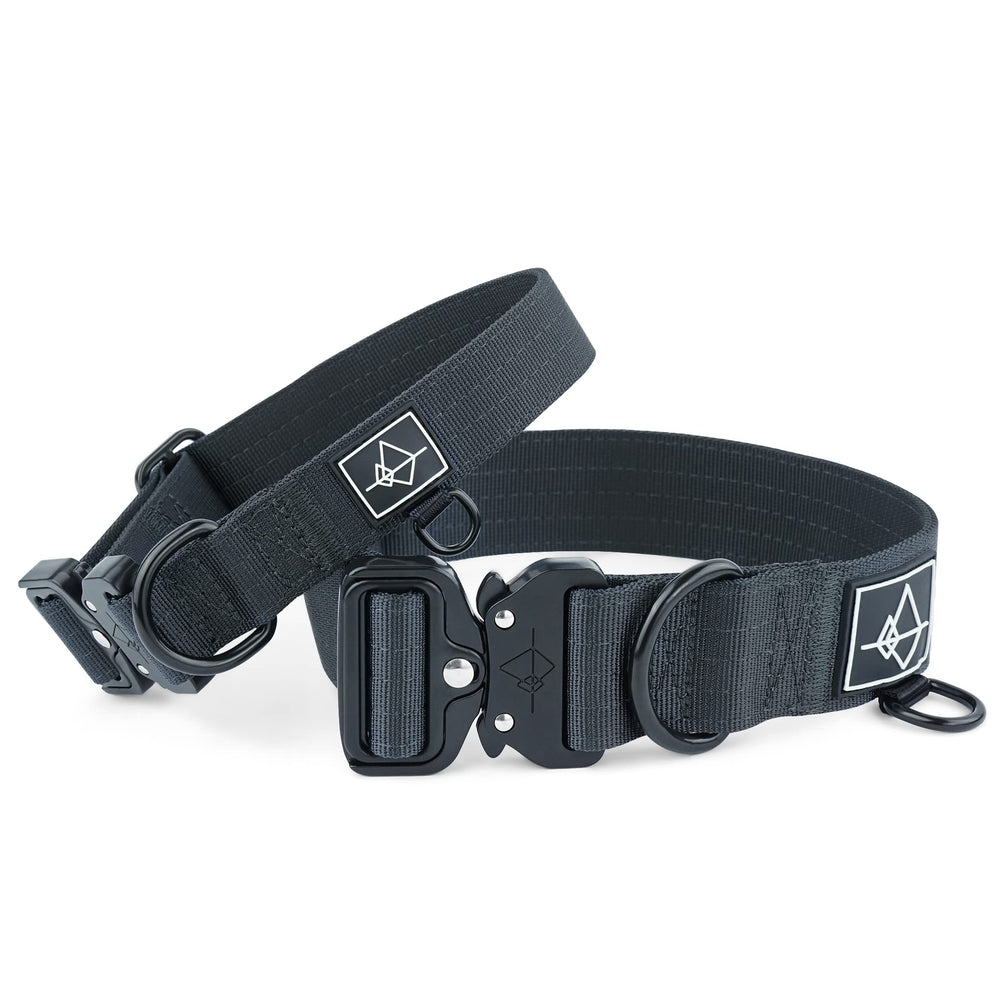 Collar Made to ROAM con cierre rápido de metal resistente para liberación rápida.