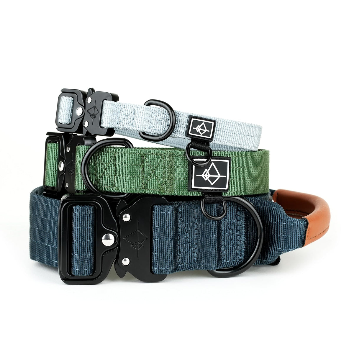 MADE TO ROAM collar con cierre rápido de metal, práctico para paseos diarios.