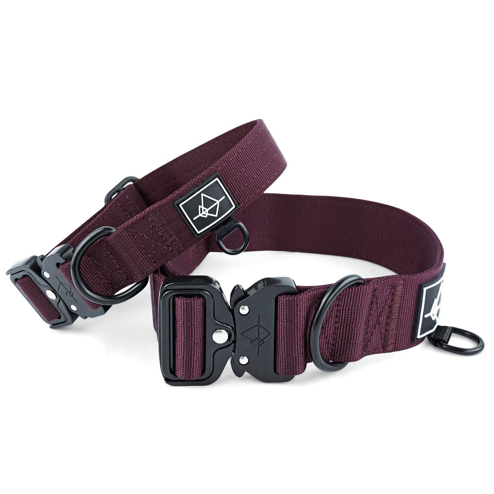 Collar de doble capa en nailon resistente para aventuras al aire libre.