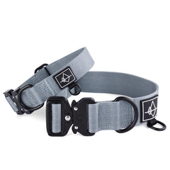 MADE TO ROAM collar con cierre rápido de metal para colocación rápida