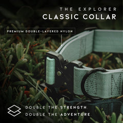 MADE TO ROAM collar de nylon 1000D, resistente para aventuras al aire libre