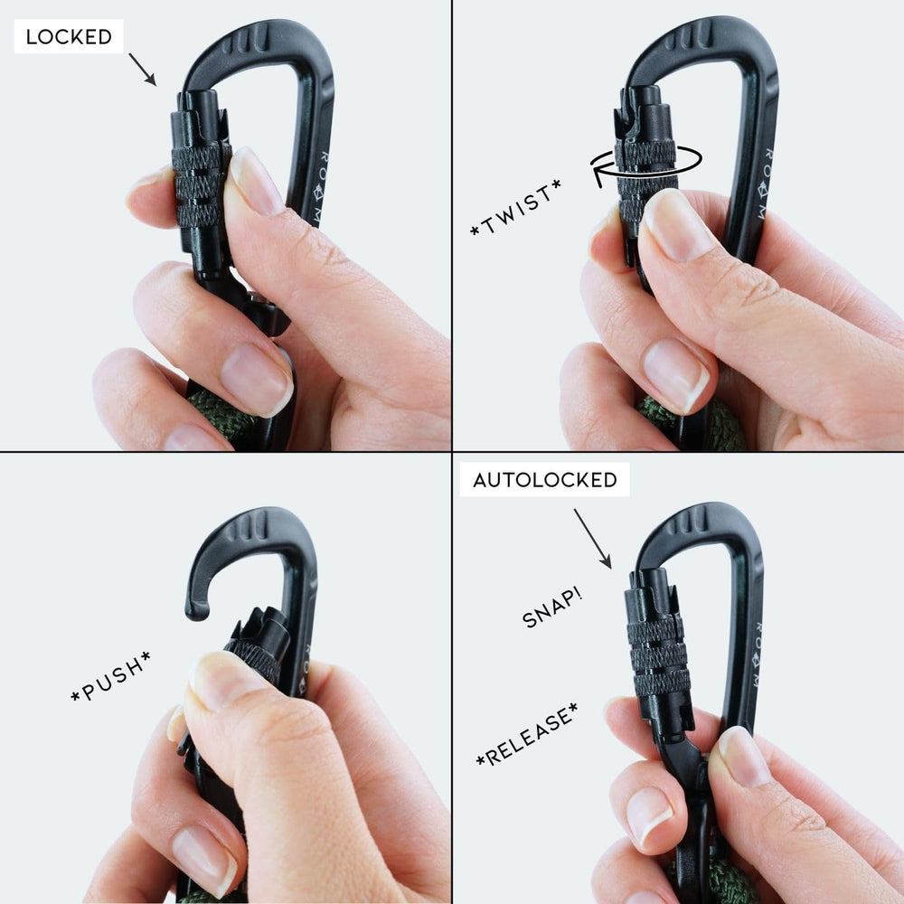 MADE TO ROAM Explorer: hardware negro anticorrosivo para uso en climas variados