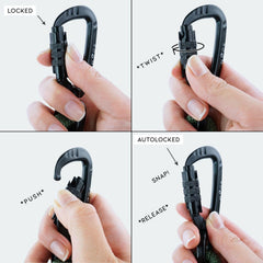 MADE TO ROAM Explorer: hardware negro anticorrosivo para uso en climas variados