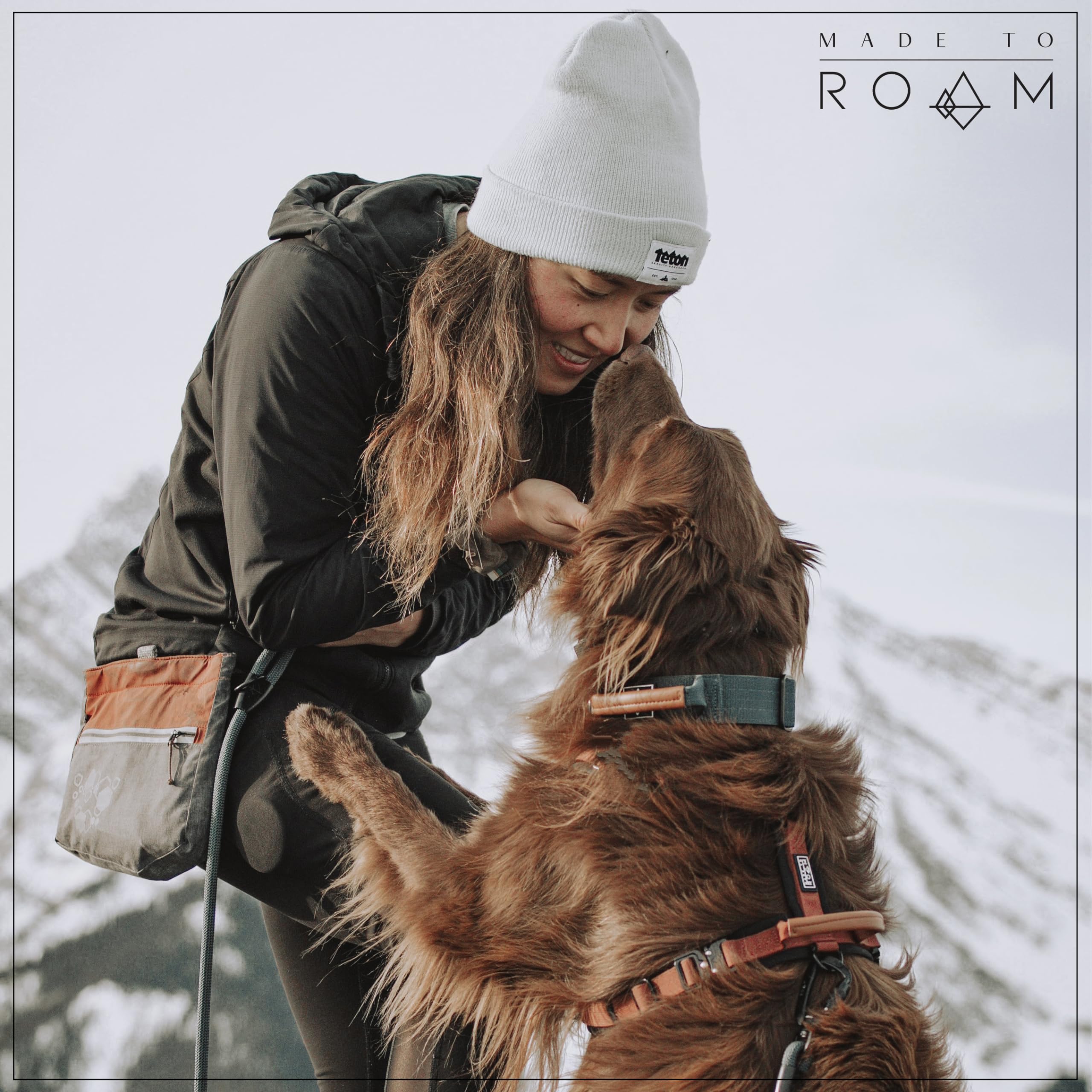 MADE TO ROAM tallas 4 y 6 pies para ajustar el paseo.