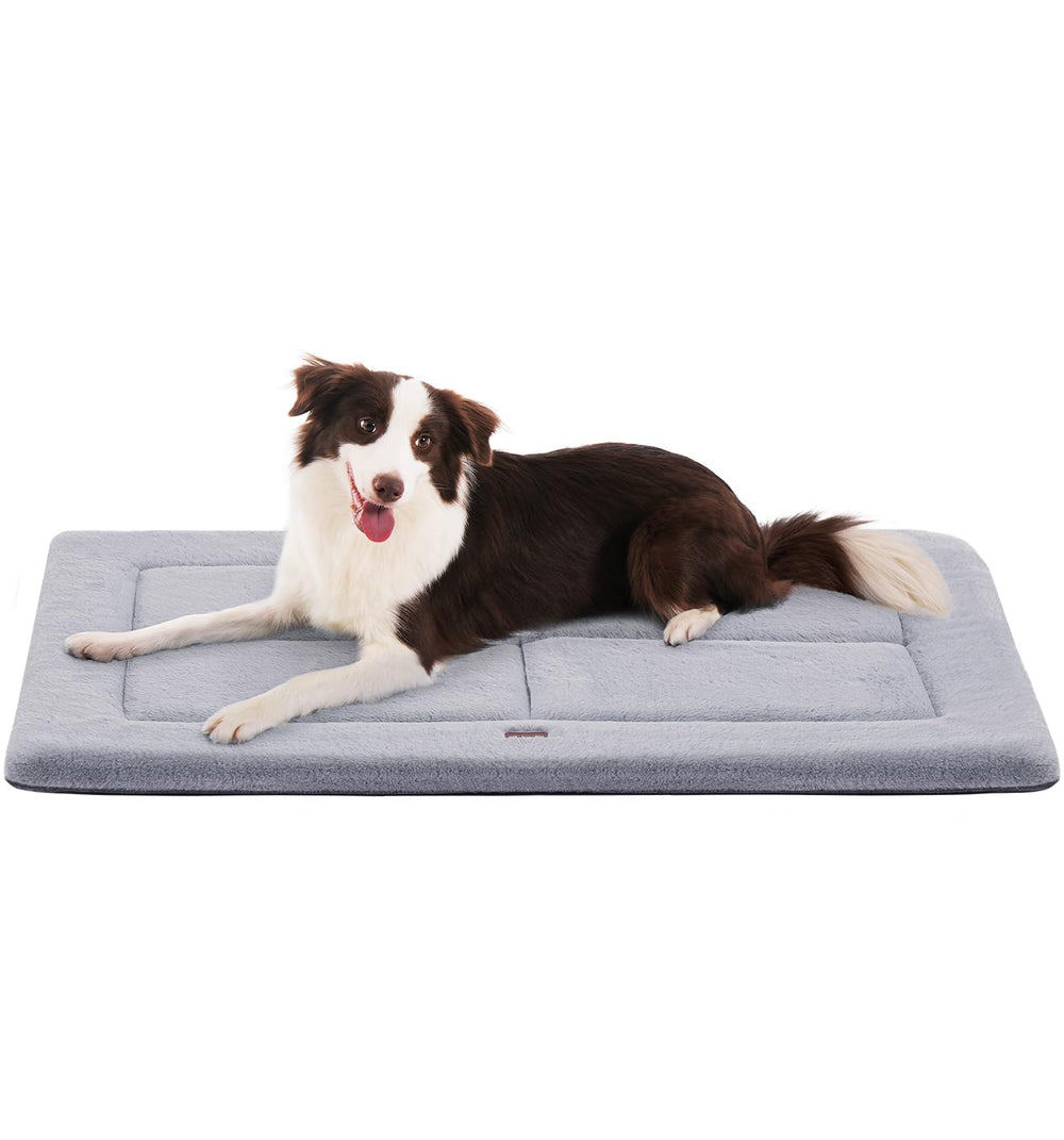 Made4Pets cama-jaula-perro-gris, refugio suave para dormir en la jaula