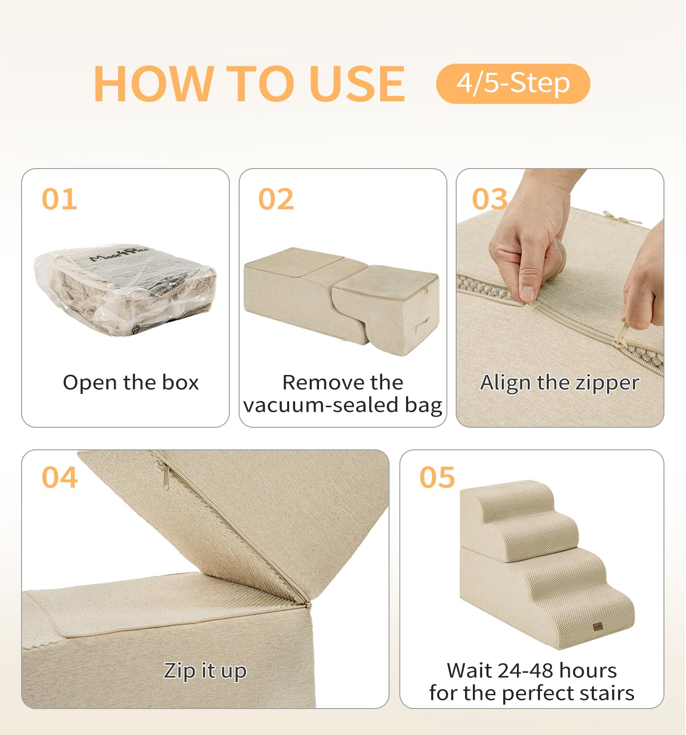 Made4Pets ideal para perros pequeños y gatos con movilidad reducida.