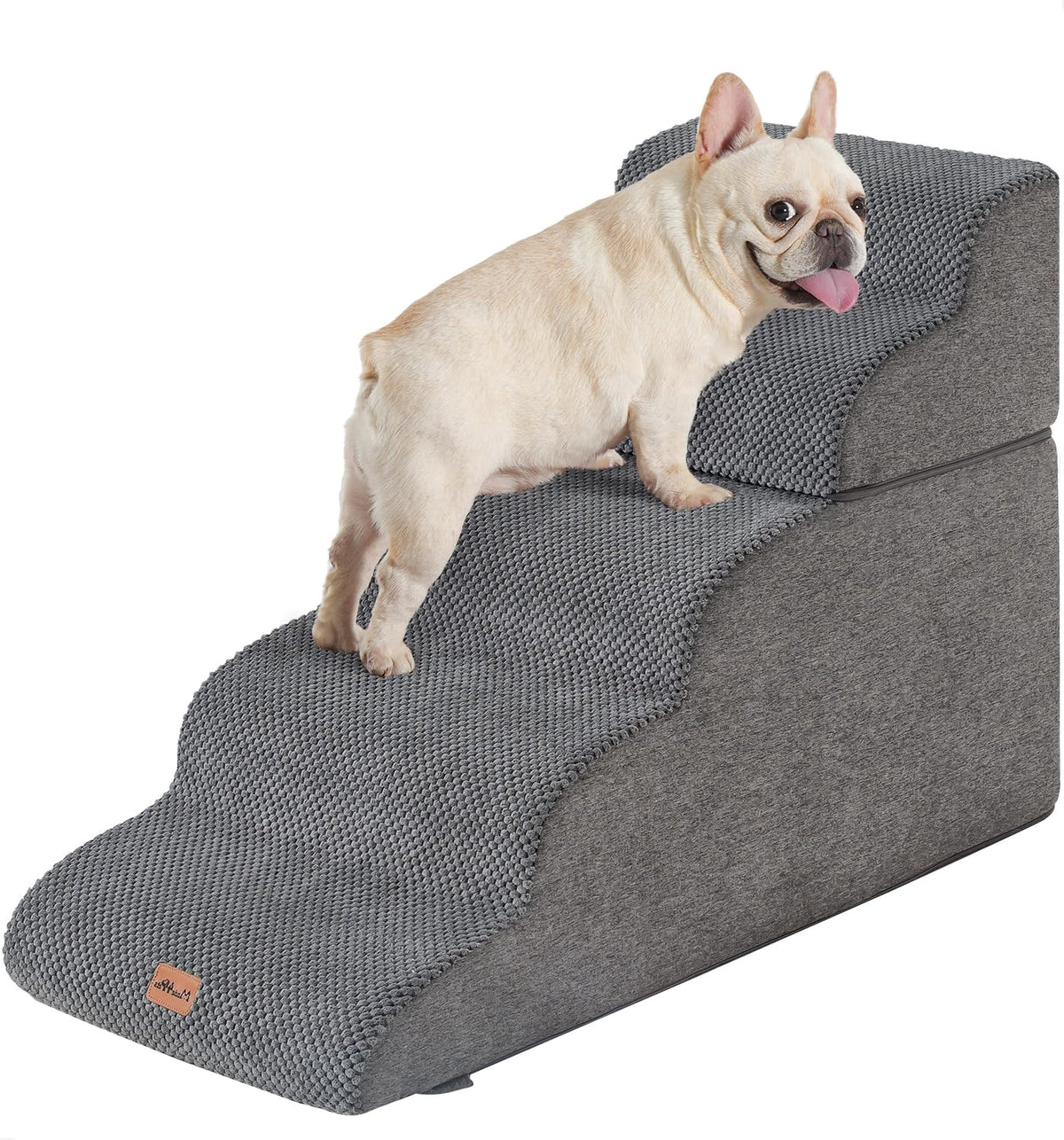 Made4Pets escaleras para perros en cama alta con subida suave y segura