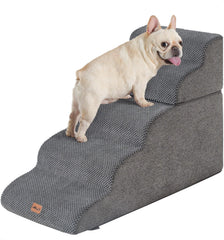 Made4Pets escaleras para perros en cama alta con subida suave y segura