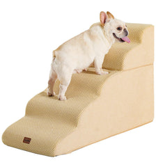 Made4Pets escalera para cama alta de 5 pasos, subida sin esfuerzo