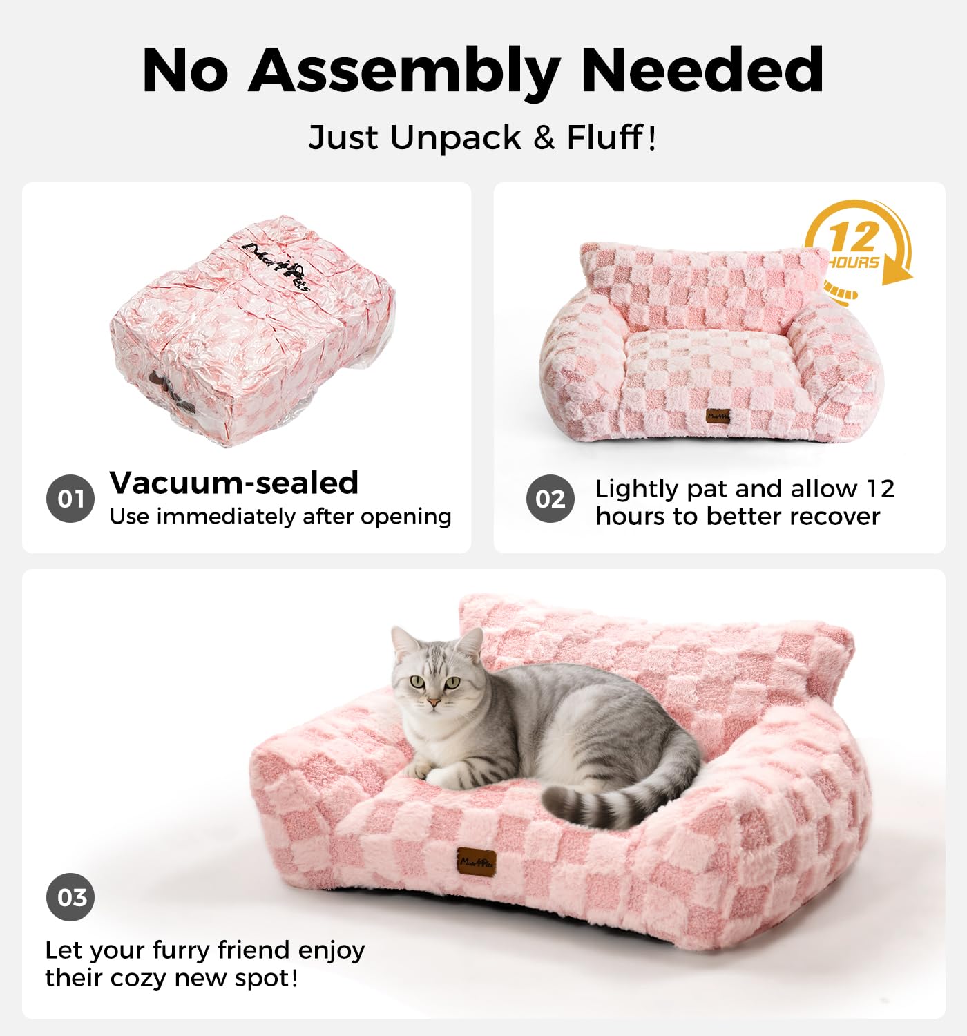 Made4Pets sillon perro-medidas multiples: compatible con gatos y perros pequeños.