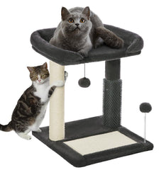 Made4Pets torre-gato-4en1 frontal: centro de ocio y descanso para gatitos.