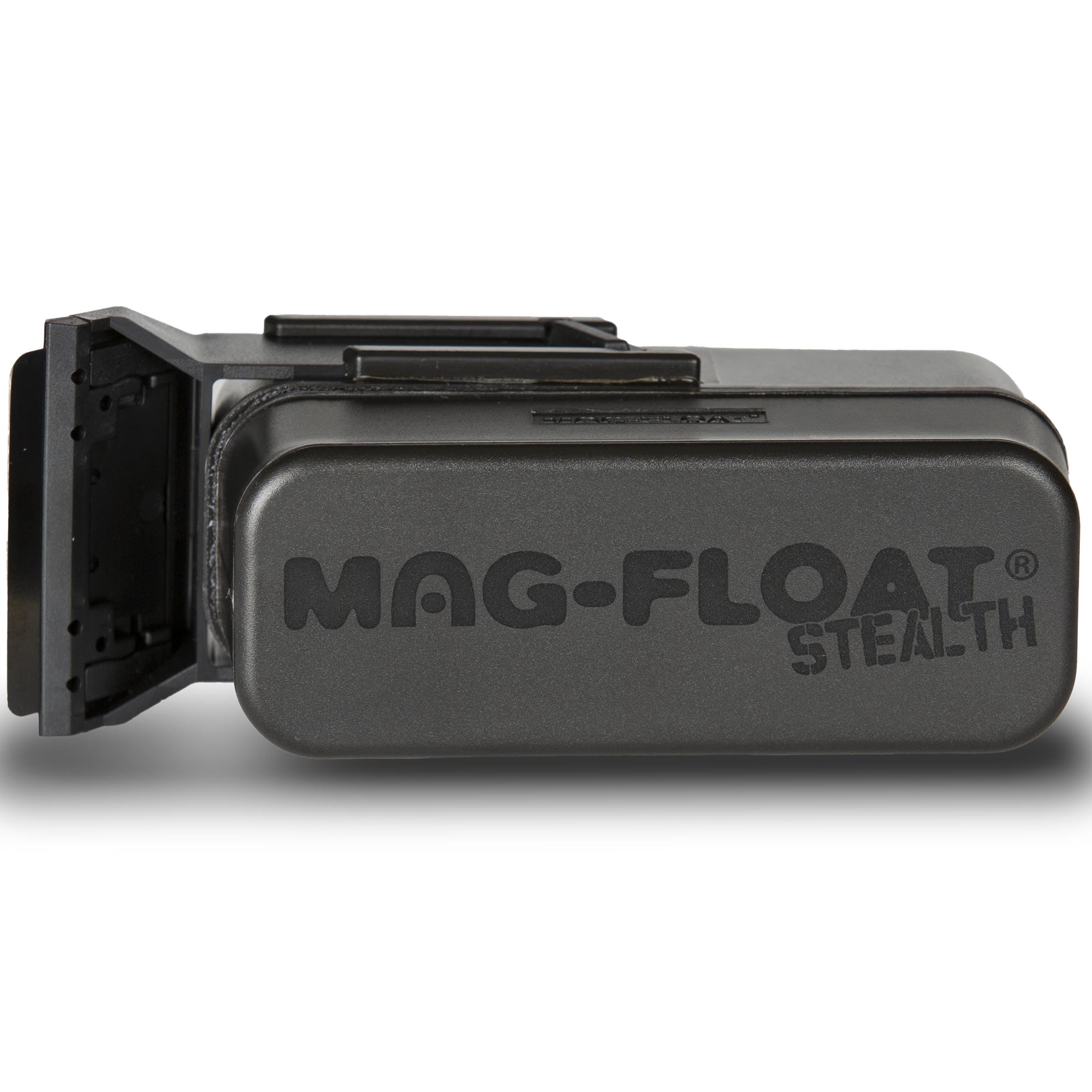 Mag-Float, vista frontal del limpiador magnético, para limpiar el vidrio del acuario.