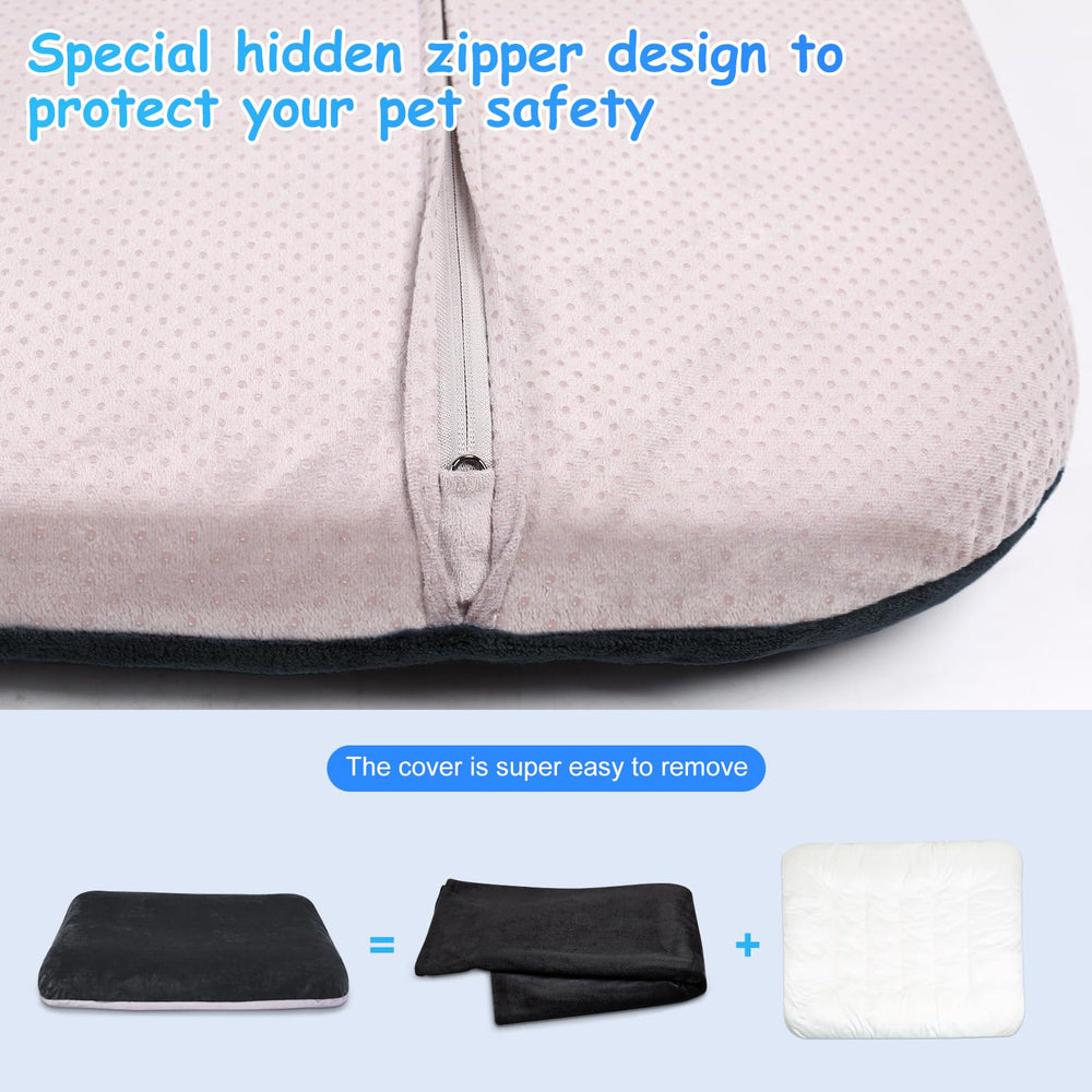 Magic Dog cama grande 39x33.5x3.7 pulgadas, ideal para perros grandes.