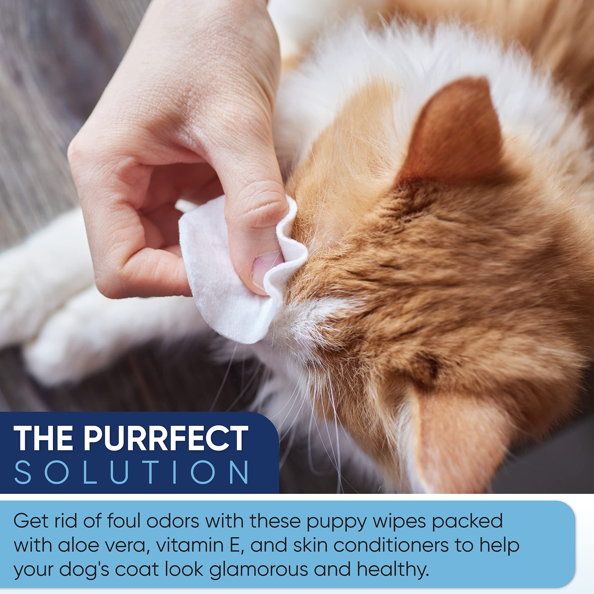 MAGICARE Pet Wipes: limpieza del rostro evitando irritaciones cutáneas.