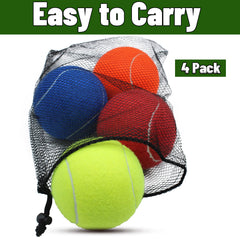 Magicorange bola tenis caucho fieltro, duradera y suave para el juego diario.