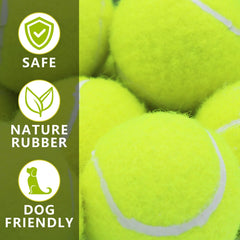 Bola Magicorange para perros, color fluorescente naranja, ayuda a localizarla durante entrenamientos.