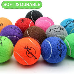 Magicorange bolas tenis para perros, duraderas gracias a material de fieltro no abrasivo