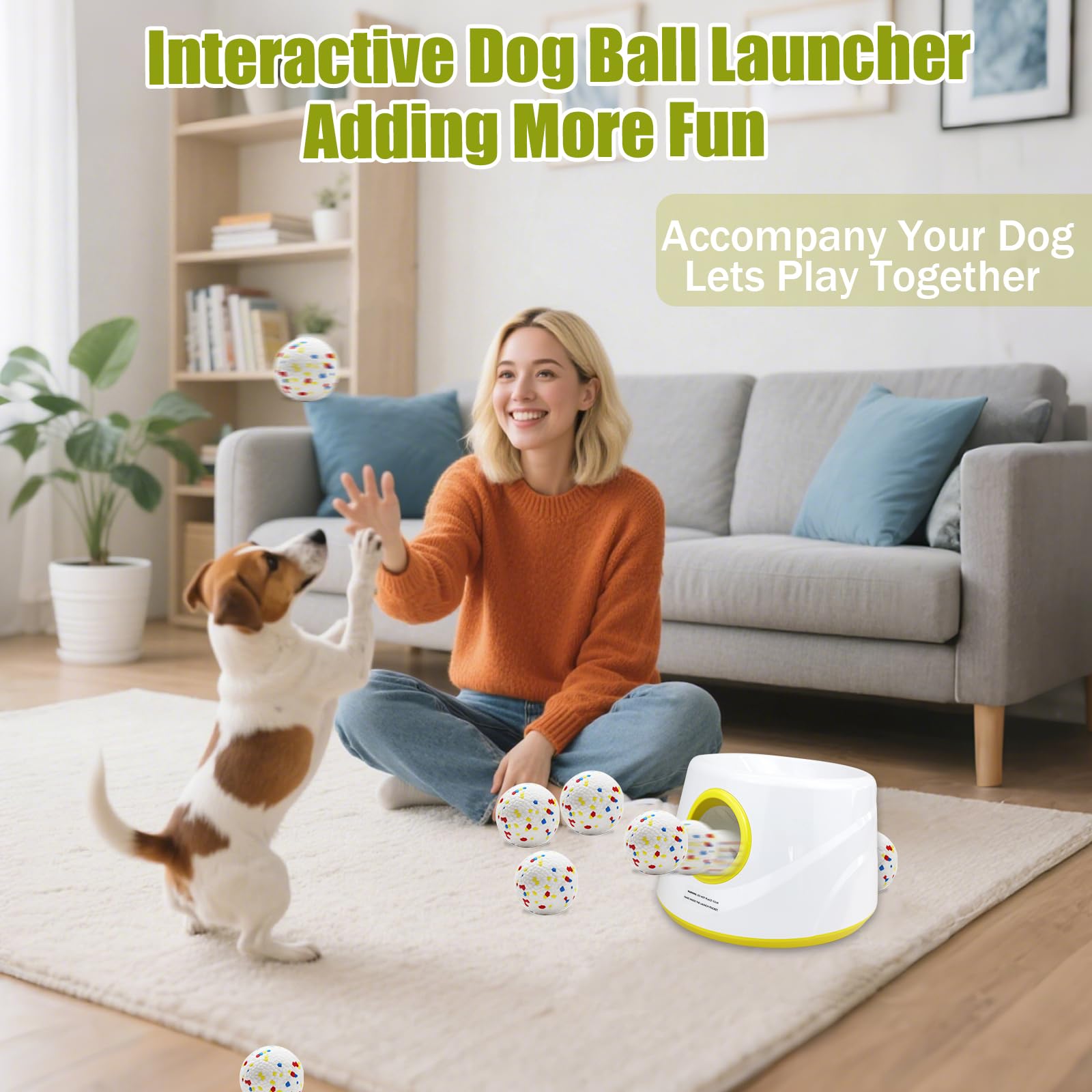 Uso interior y exterior seguro con Magicorange para perros pequeños.