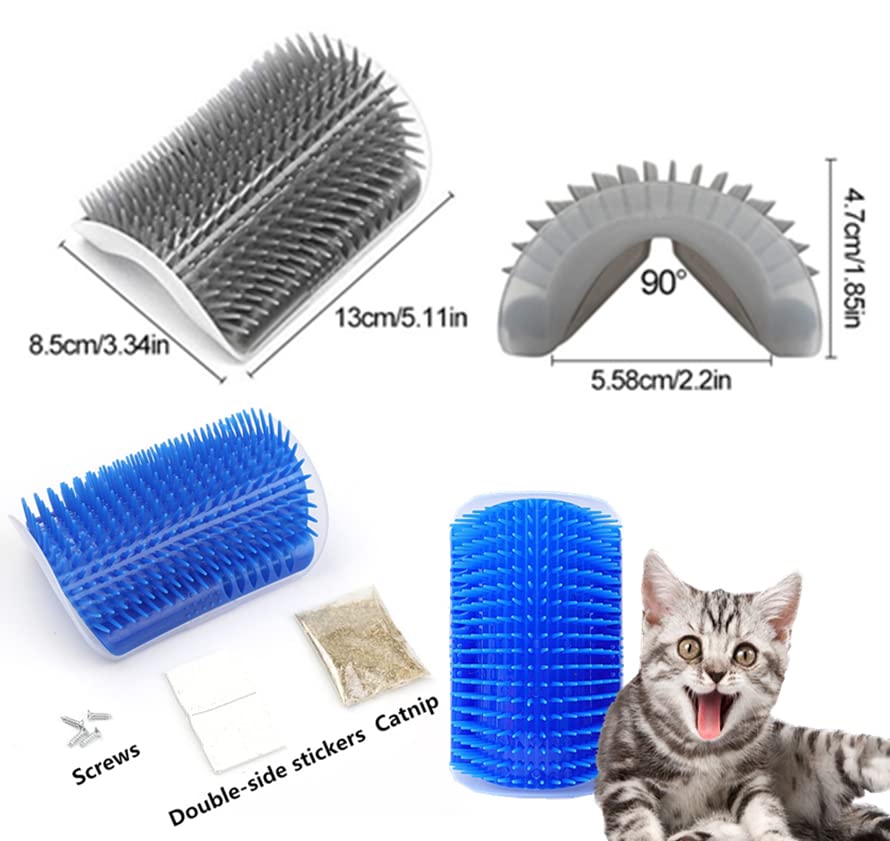 Magnoloran bolsa de hierba gatera incluida para estimular el interés del gato.