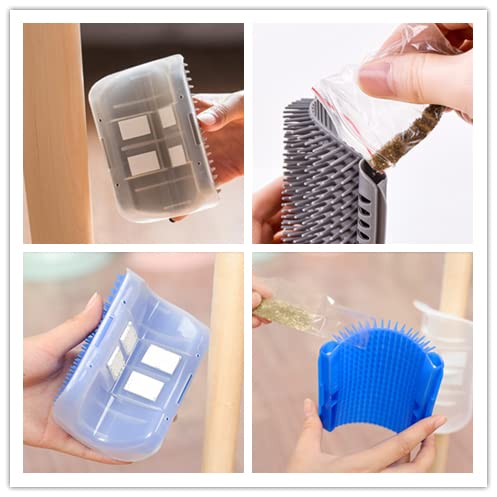 Magnoloran dimensiones compactas de cada rascador para esquinas y muebles.