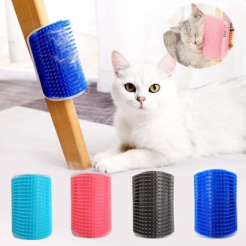 Magnoloran rascador con masaje suave para gatos, mejora la experiencia de acicalado.