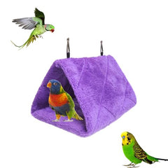 Magnoloran nido-peluche suave para aves, refugio cómodo para sentirse seguro.