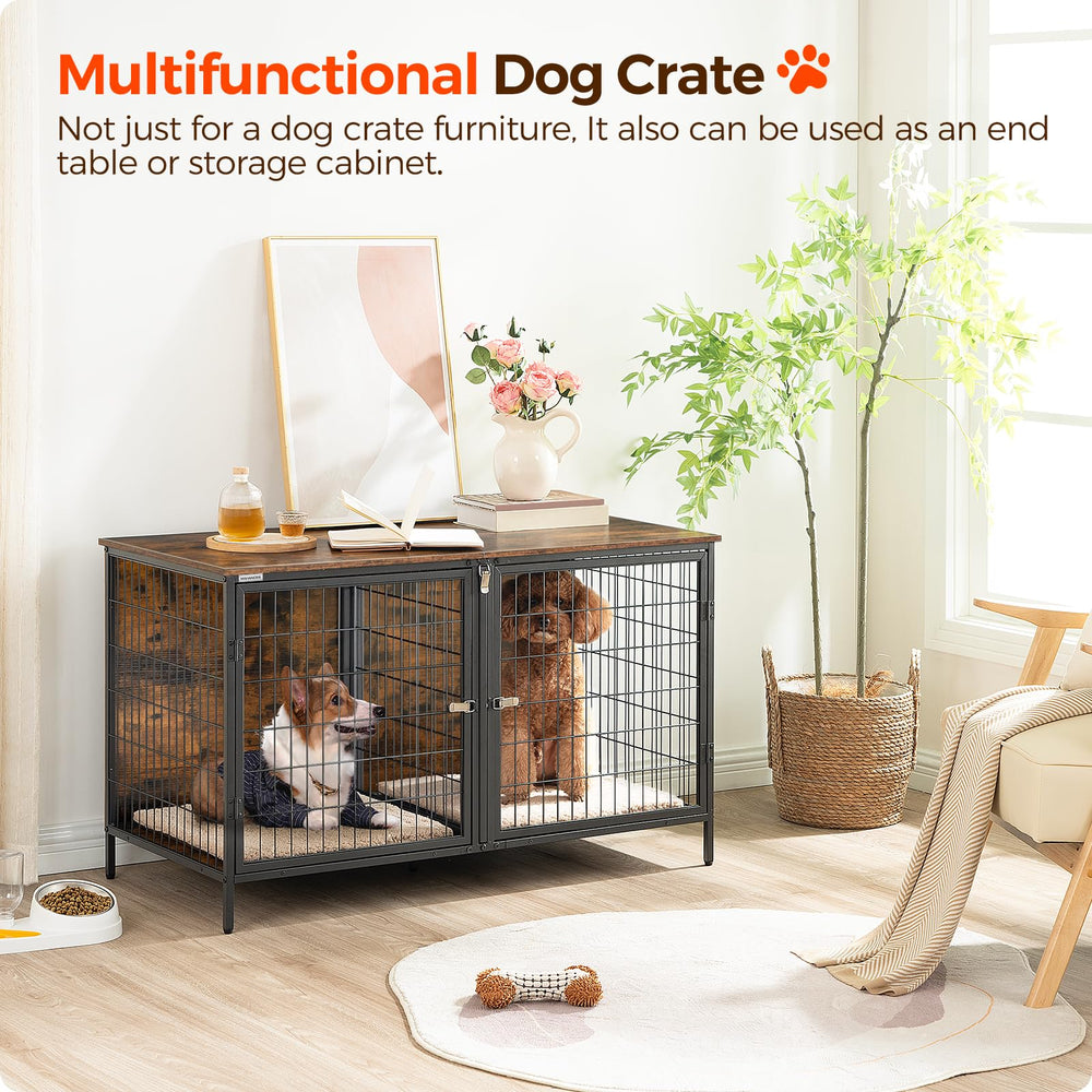 MAHANCRIS jaula doble con superficie superior para decoración y almacenamiento.