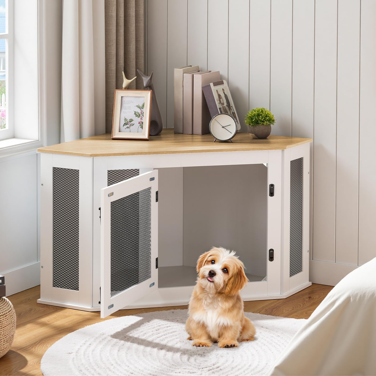 MAHANCRIS mueble-habitacion-perro-dormir-relajar: espacio cómodo para dormir y descansar.