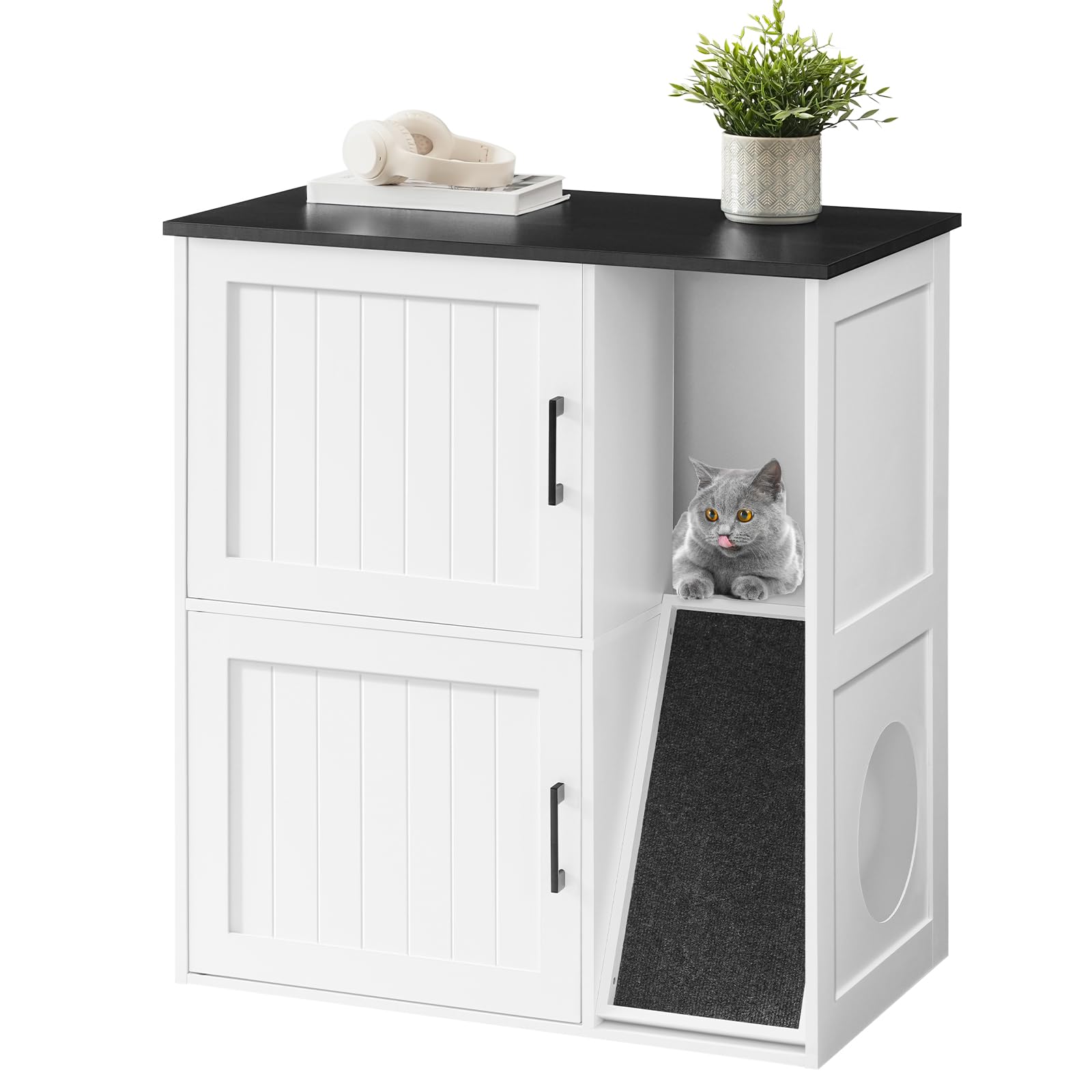 MAHANCRIS uso en salón como espacio ordenado para gatos
