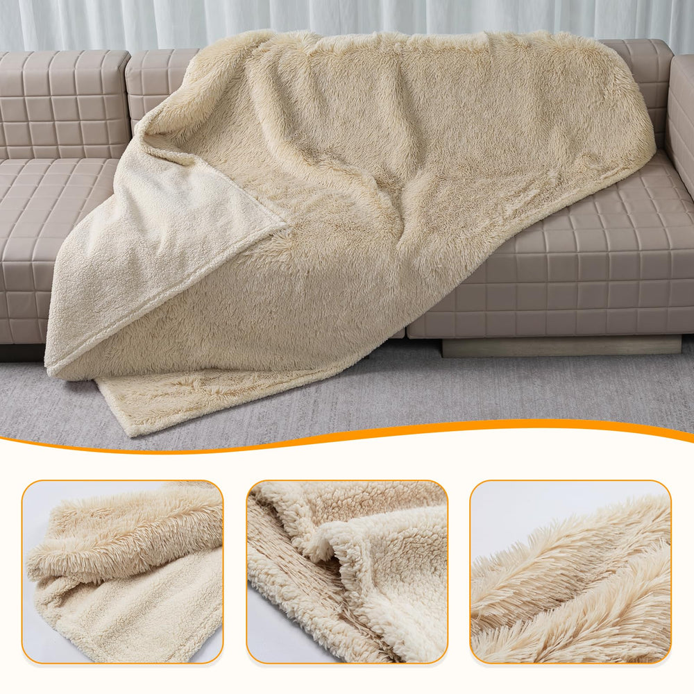 Maidewow manta de 85x57 pulgadas para perros grandes
