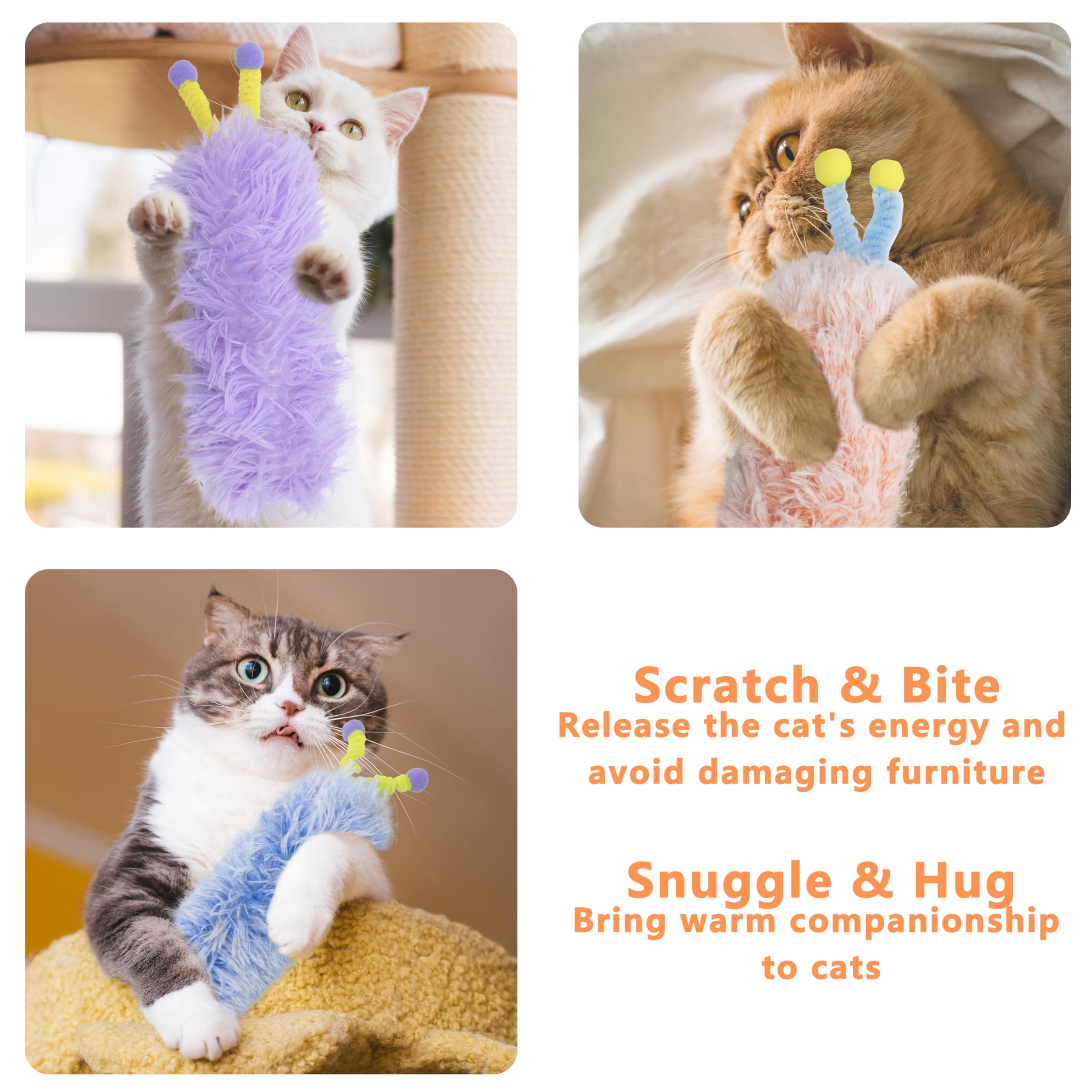 Juego interior Maiiu para gatos, promueve ejercicio suave y diversión.