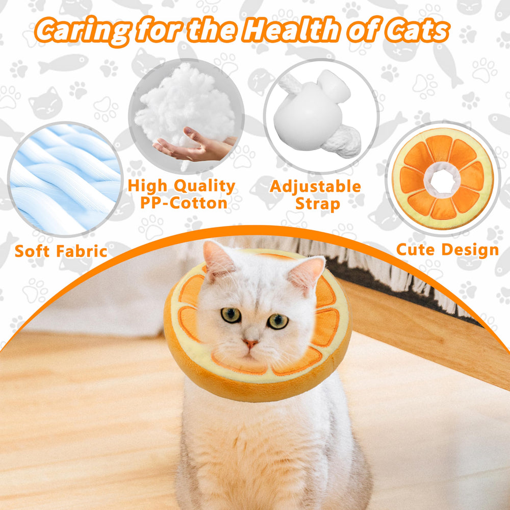 Maiiu Soft Cat Cone Collar con ajuste por correa para un ajuste cómodo