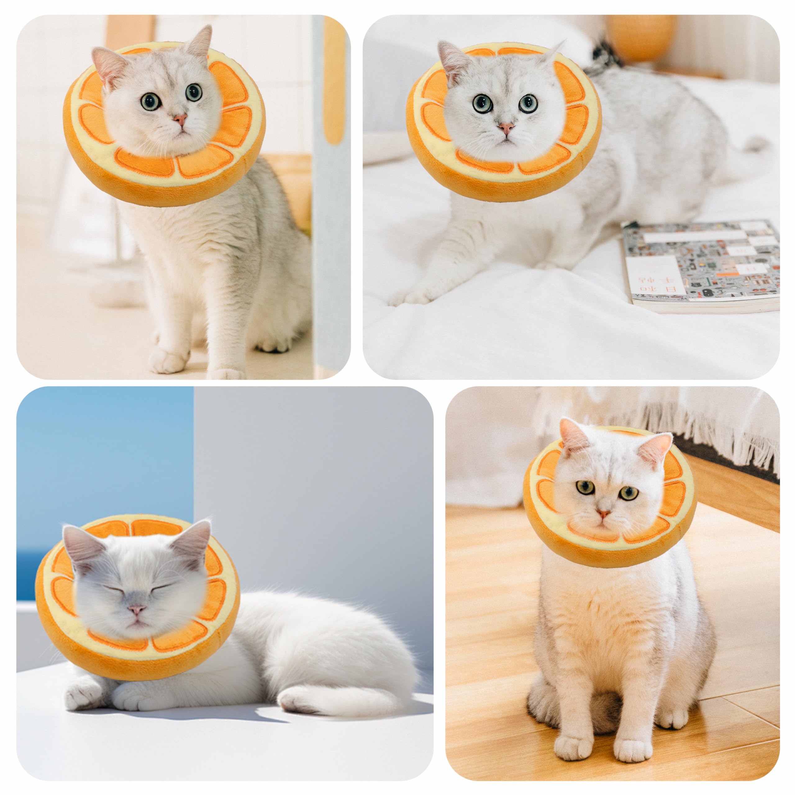 Maiiu Soft Cat Collar de protección suave tras cirugía para gatos